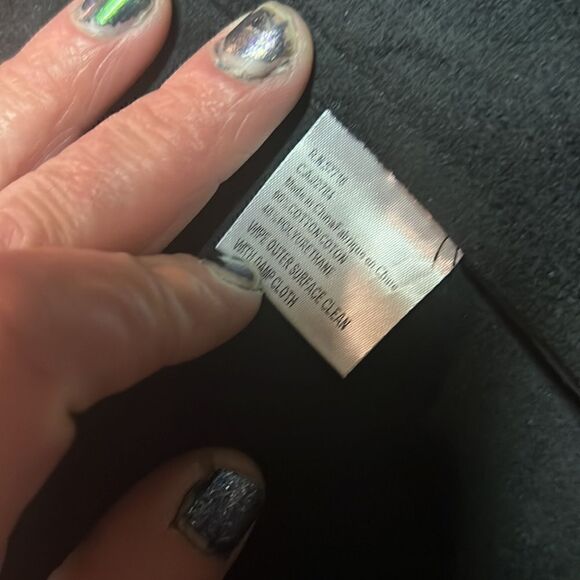 Medium Papillon Faux Leather Asymmetrical Jacket - Picture 3 of 4